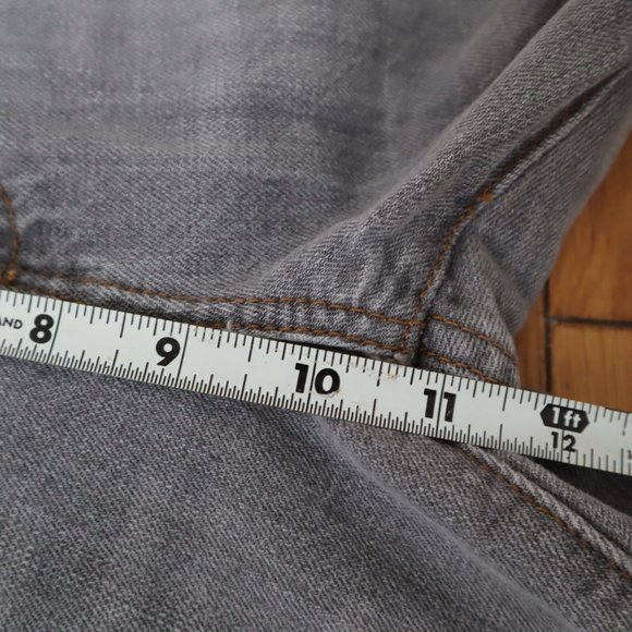 Calvin Klein Grey Bootcut Jeans, Size 33 - Picture 14 of 16
